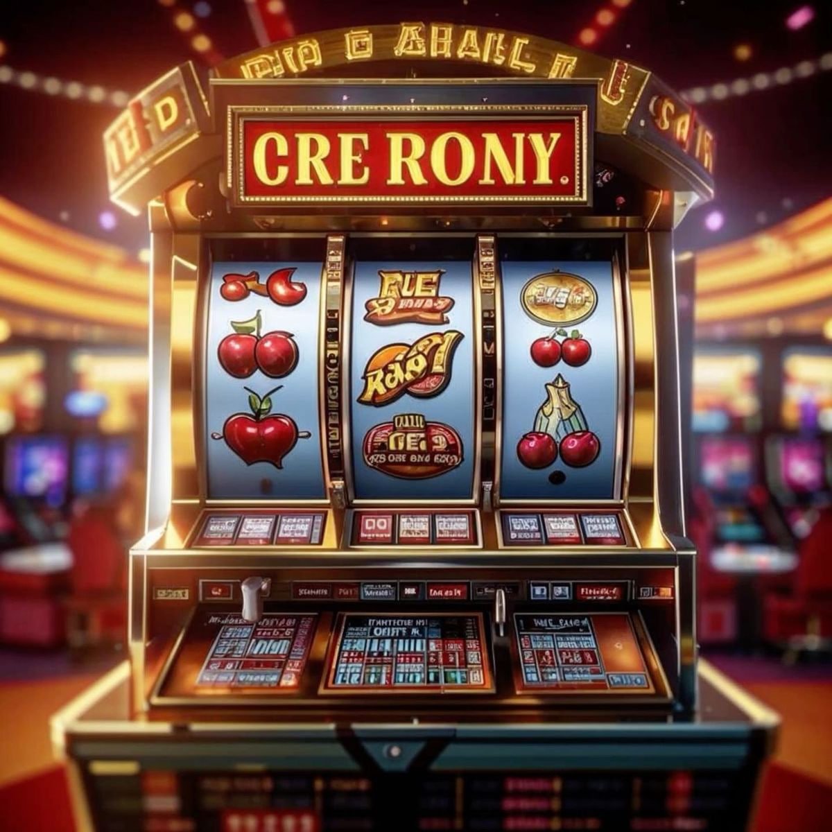 Jurassic Kingdom slot reel display with dinosaur symbols and winning combination highlight